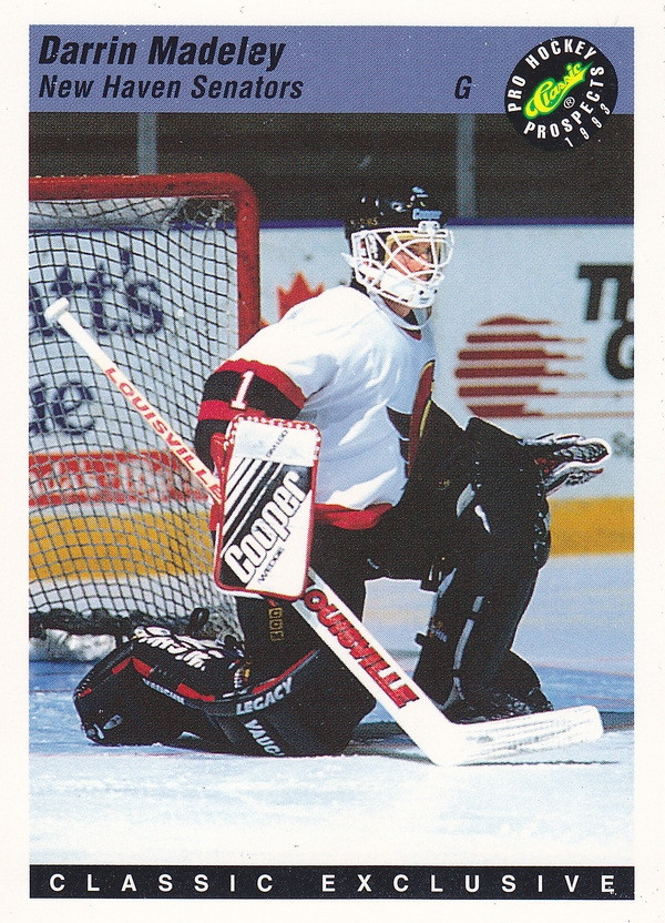 Hockey card Darrin Madeley