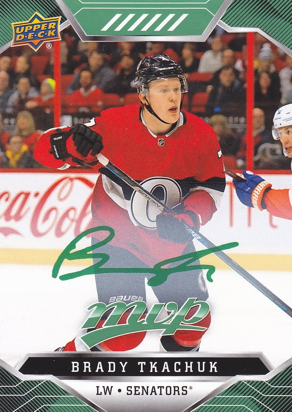 Hockey card Brady Tkachuk
