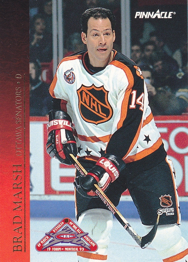 Hockey card Brad Marsh