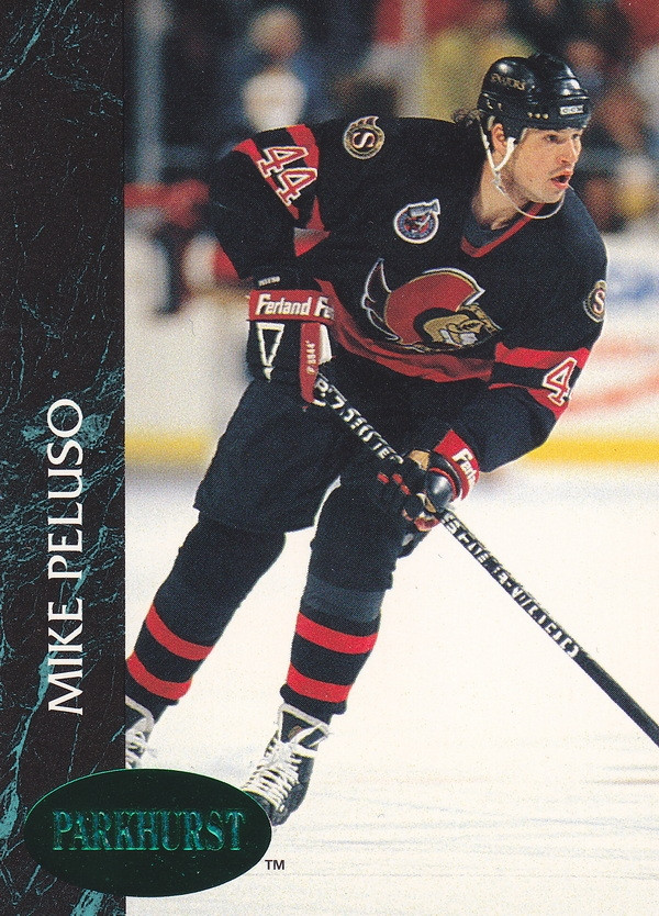 Hockey card Mike Peluso