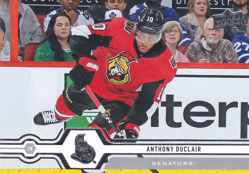 Hockey card Anthony Duclair