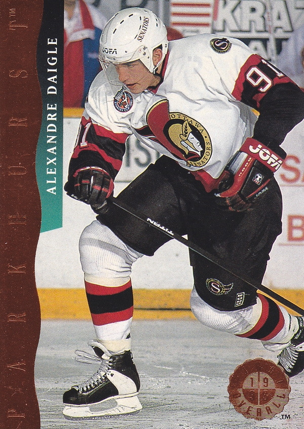 Hockey card Alexandre Daigle
