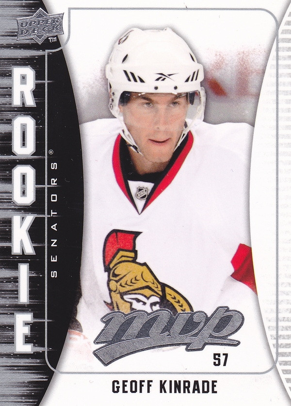 Hockey card Geoff Kinrade