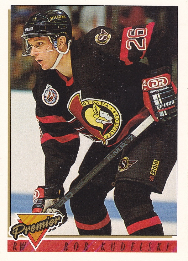 Hockey card Bob Kudelski