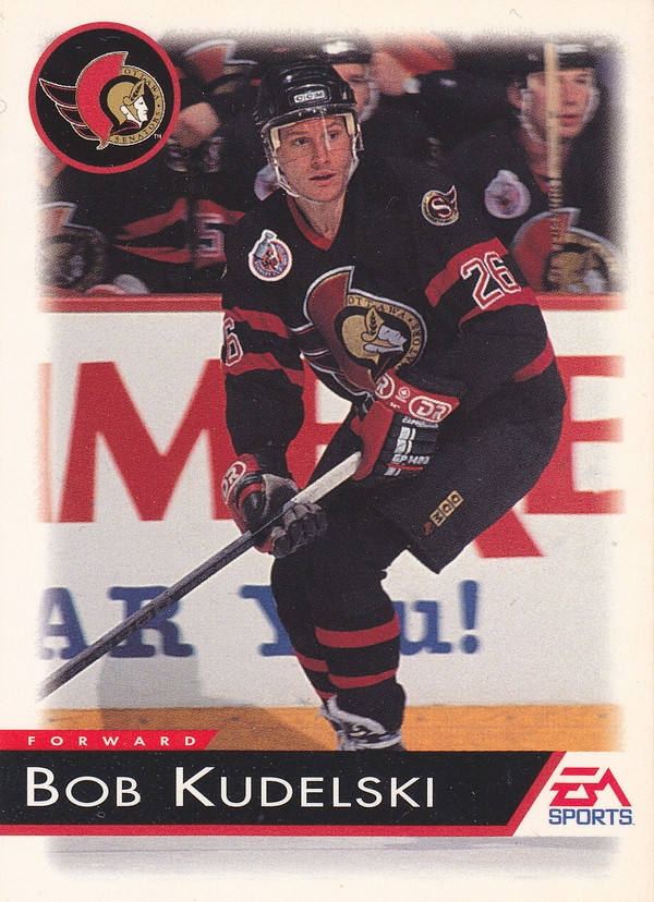 Hockey card Bob Kudelski