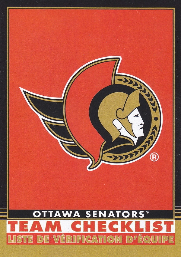 Hockey card Checklist