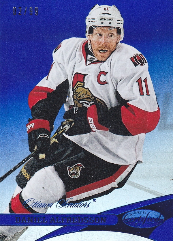 Hockey card Daniel Alfredsson