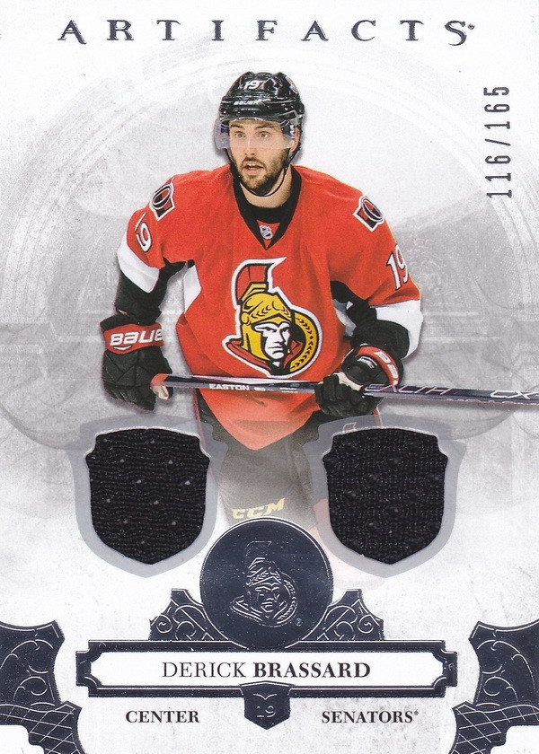 Hockey card Derick Brassard