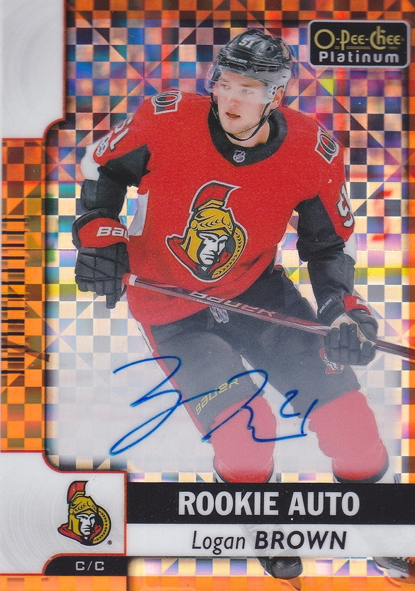 Hockey card Logan Brown