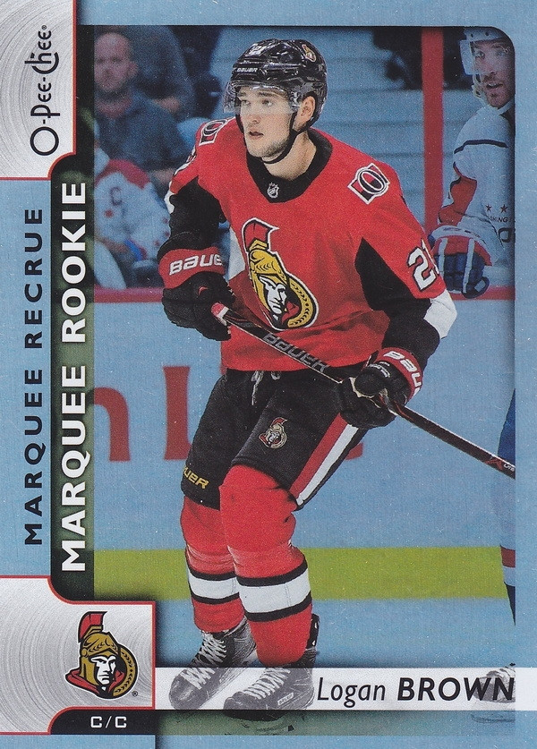 Hockey card Logan Brown
