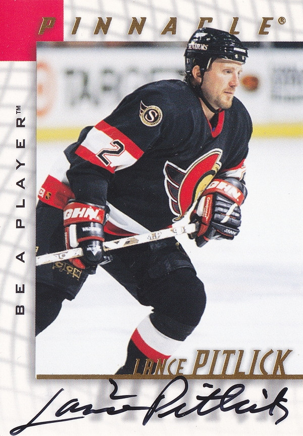 Hockey card Lance Pitlick