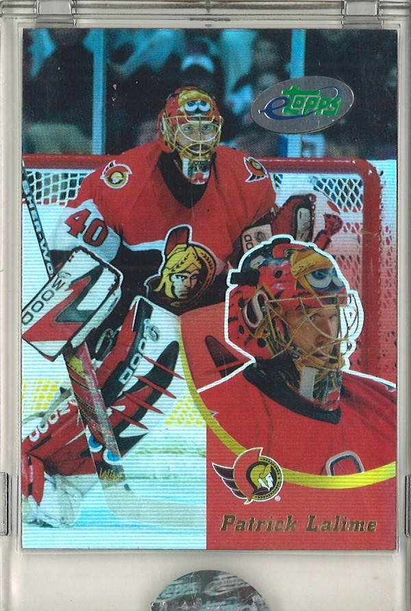Hockey card Patrick Lalime