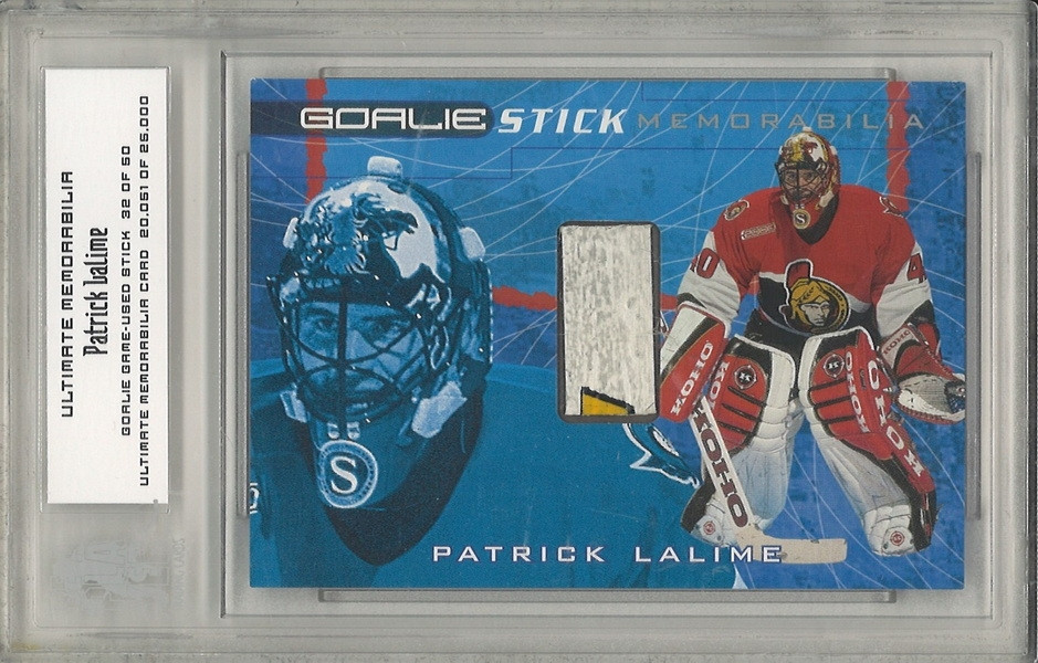 Hockey card Patrick Lalime 