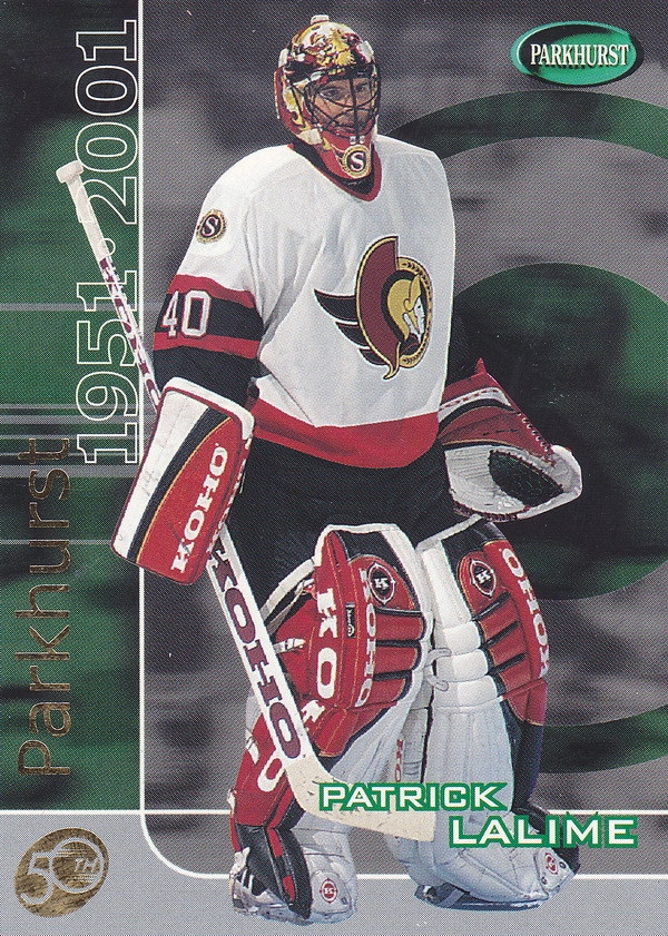Hockey card Patrick Lalime