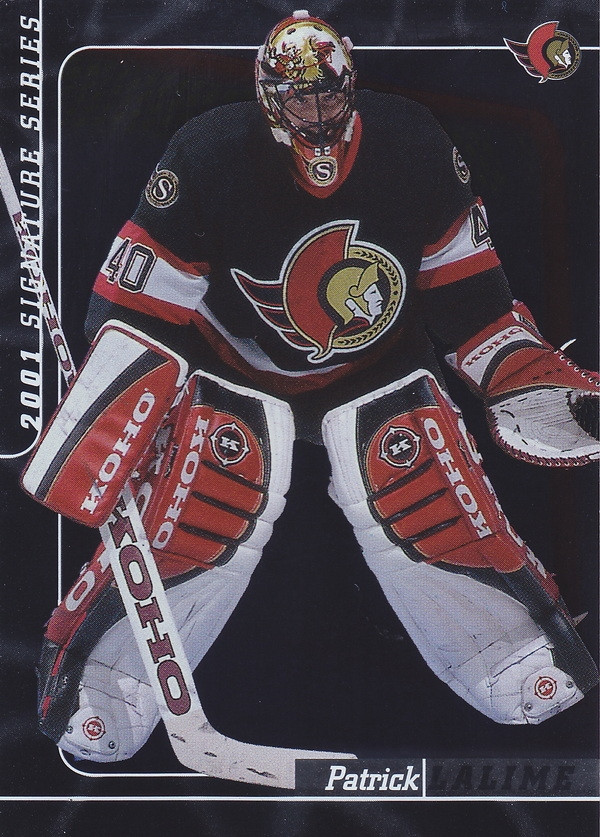 Hockey card Patrick Lalime