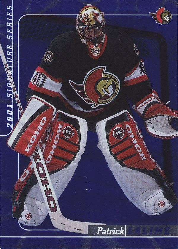 Hockey card Patrick Lalime