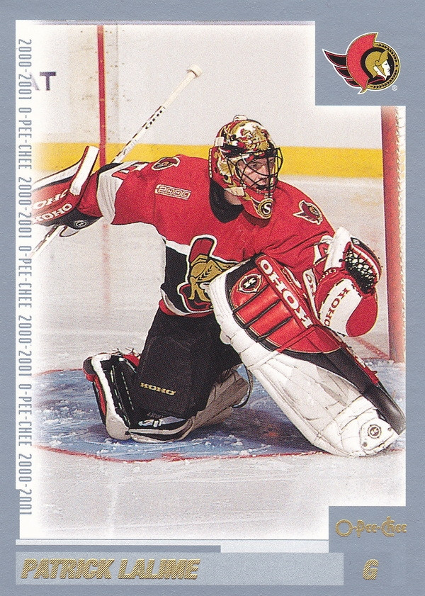 Hockey card Patrick Lalime