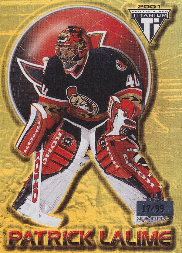 Hockey card Patrick Lalime