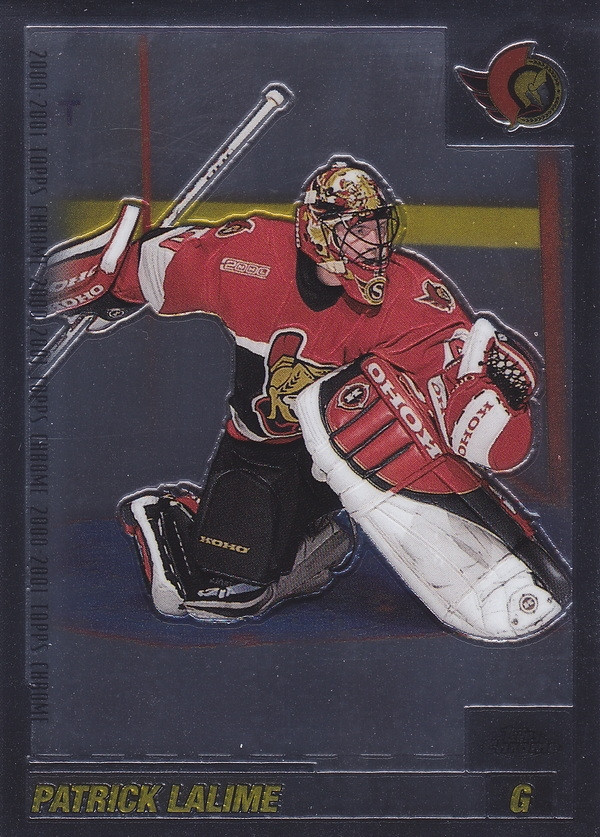 Hockey card Patrick Lalime