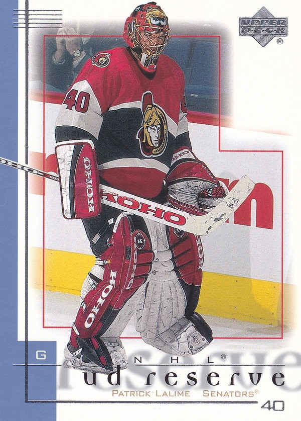 Hockey card Patrick Lalime