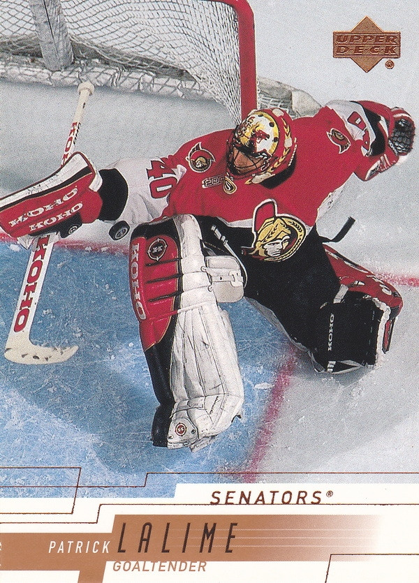 Hockey card Patrick Lalime