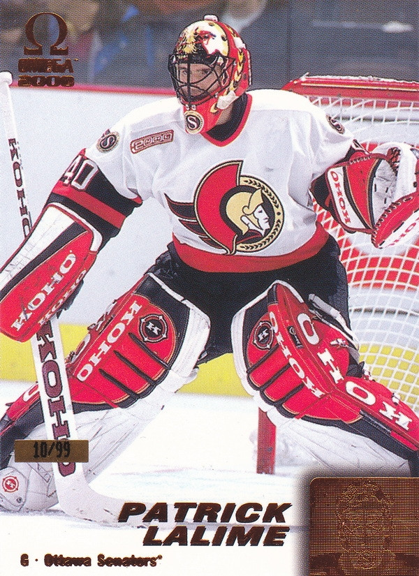Hockey card Patrick Lalime