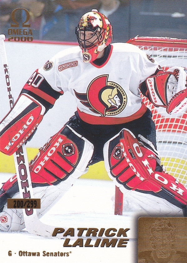 Hockey card Patrick Lalime