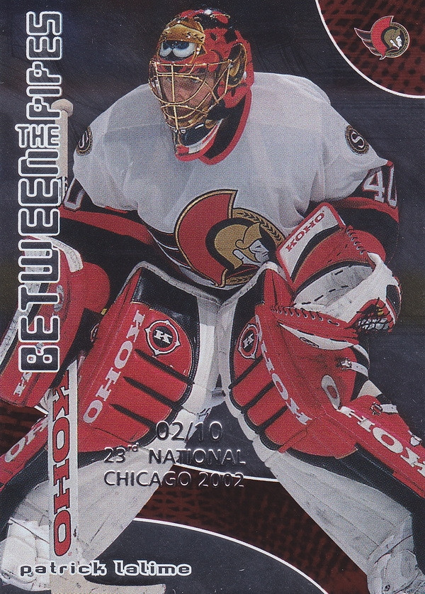 Hockey card Patrick Lalime