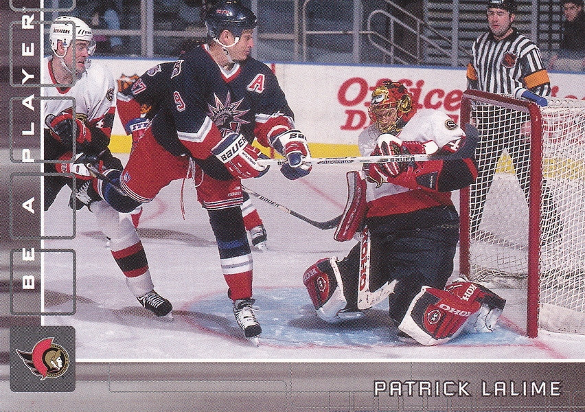 Hockey card Patrick Lalime
