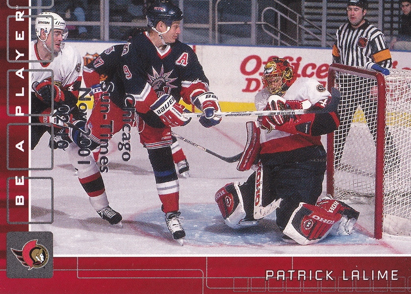 Hockey card Patrick Lalime