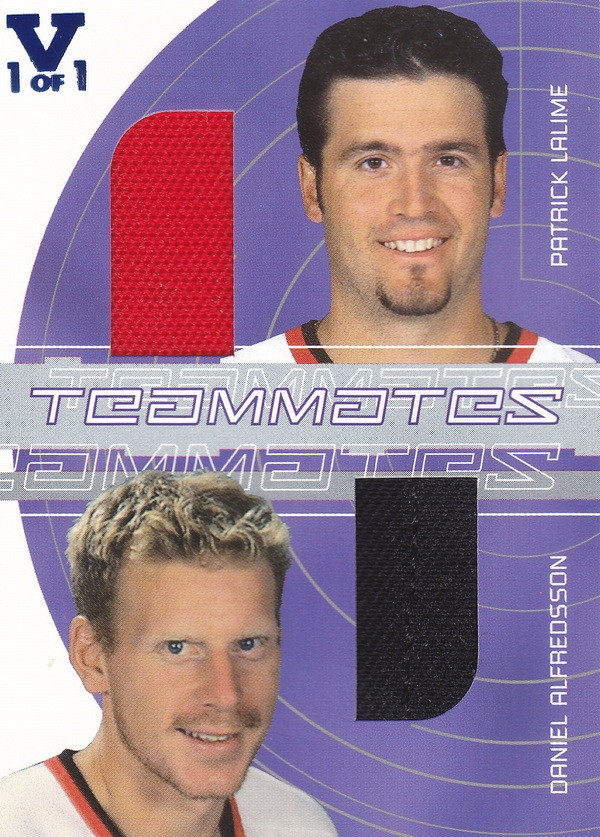 Hockey card Patrick Lalime