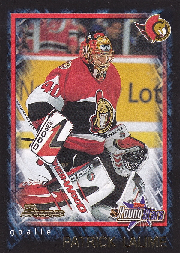 Hockey card Patrick Lalime