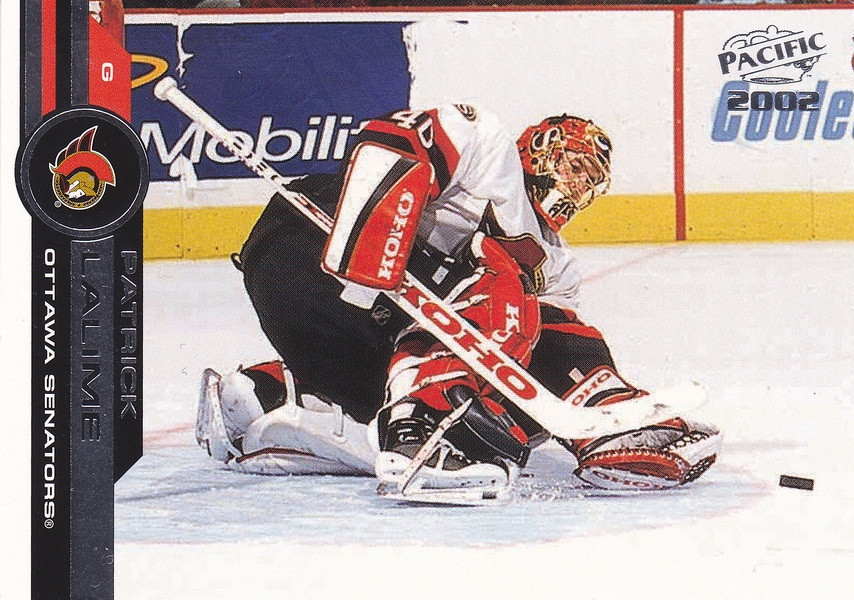 Hockey card Patrick Lalime