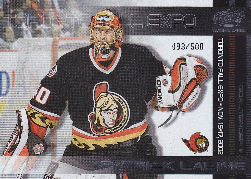 Hockey card Patrick Lalime