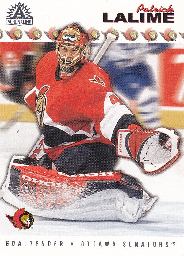 Hockey card Patrick Lalime