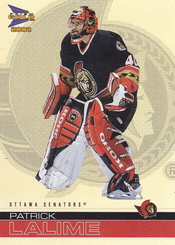 Hockey card Patrick Lalime