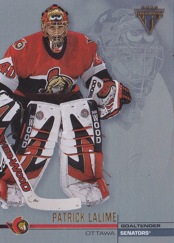 Hockey card Patrick Lalime