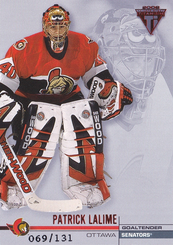 Hockey card Patrick Lalime
