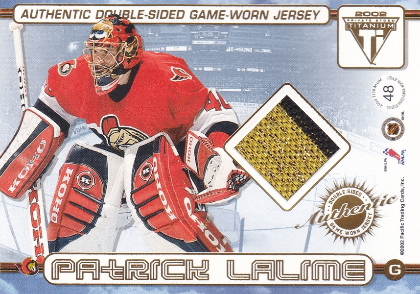 Hockey card Patrick Lalime