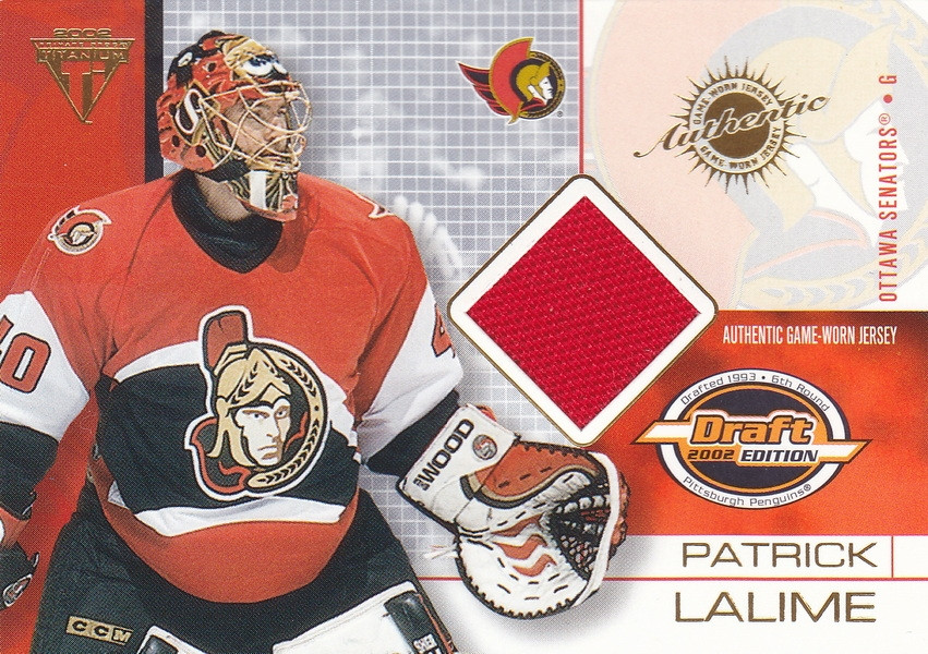 Hockey card Patrick Lalime