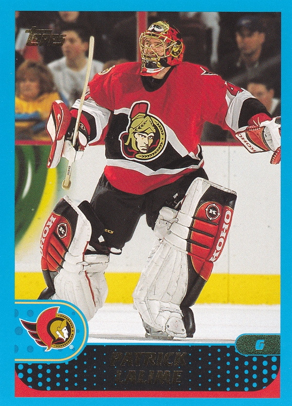 Hockey card Patrick Lalime