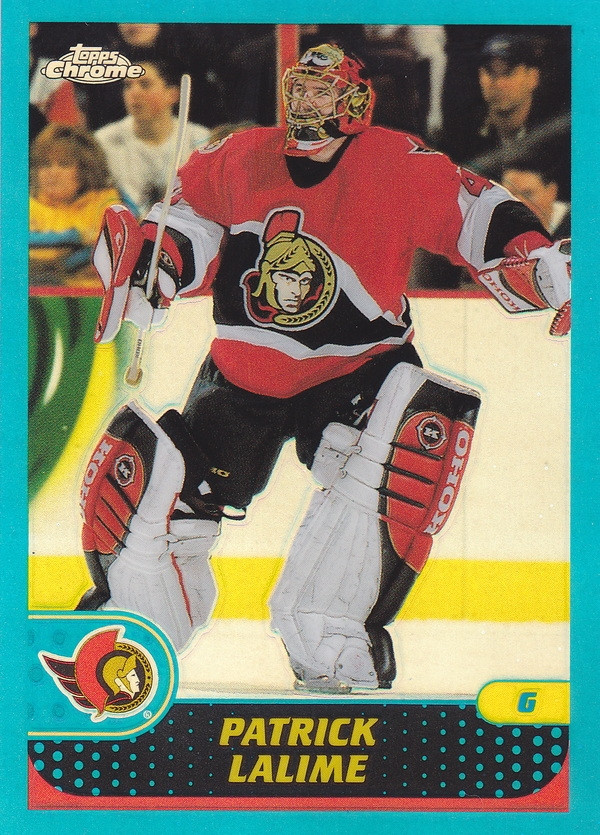 Hockey card Patrick Lalime
