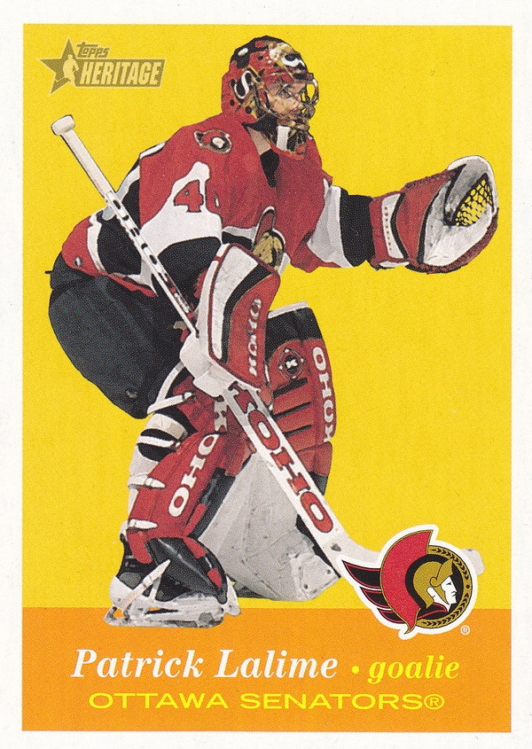 Hockey card Patrick Lalime