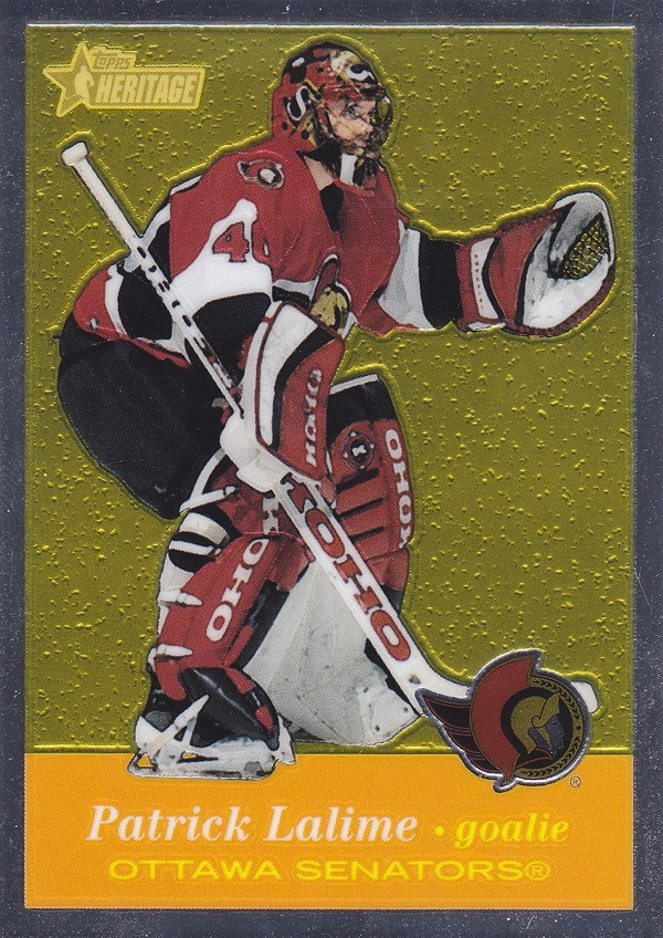 Hockey card Patrick Lalime