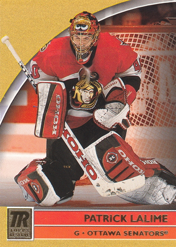 Hockey card Patrick Lalime