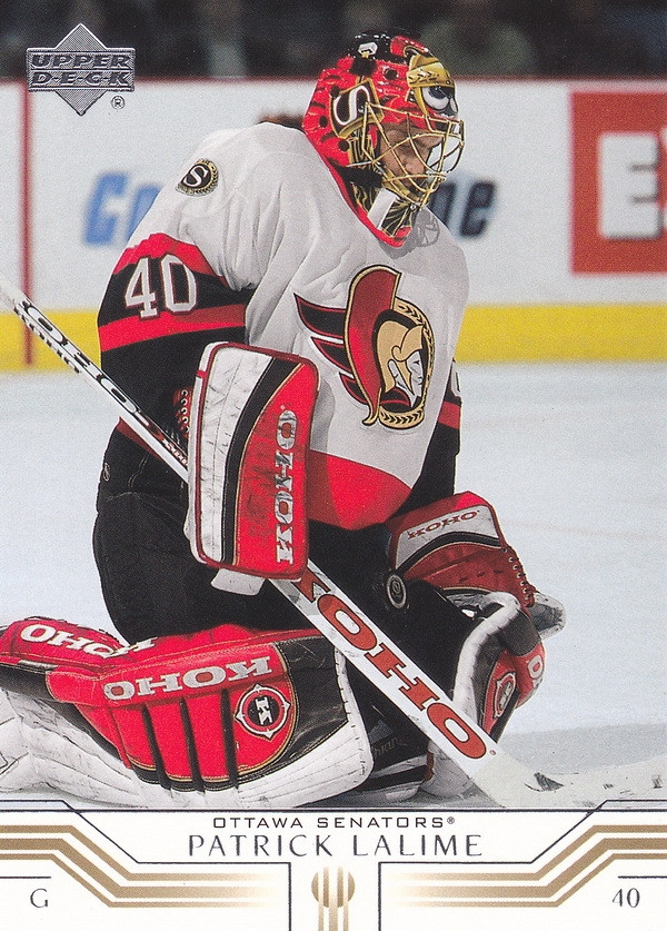 Hockey card Patrick Lalime