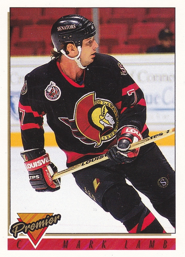 Hockey card Mark Lamb