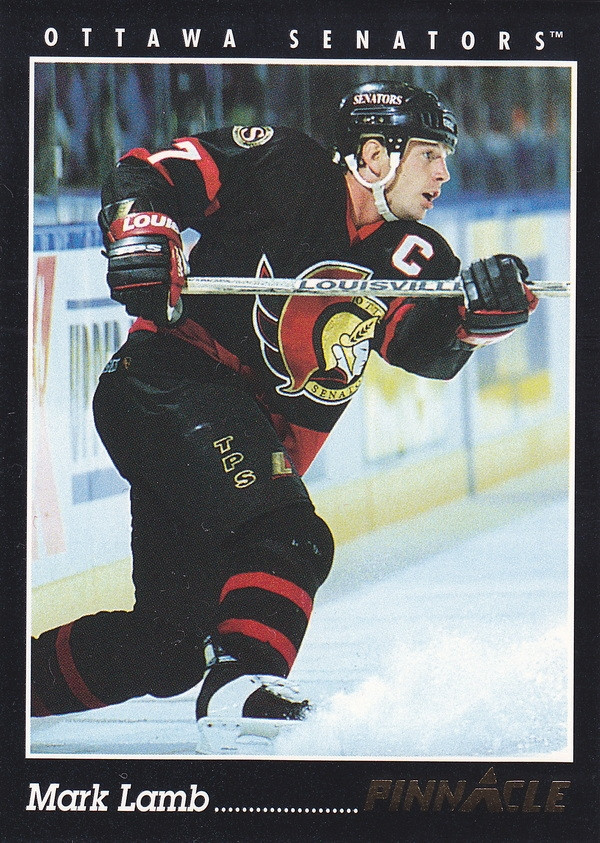 Hockey card Mark Lamb