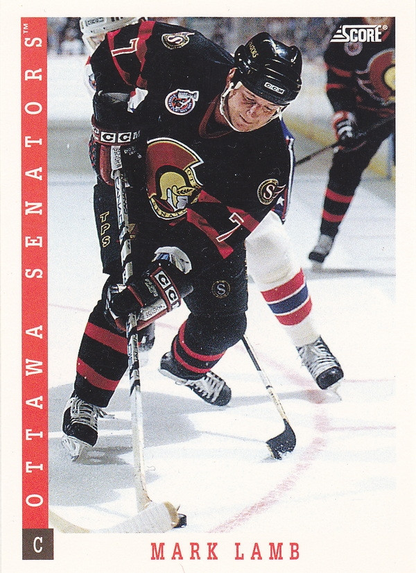Hockey card Mark Lamb