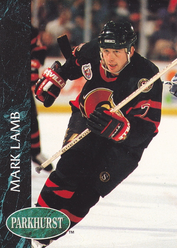 Hockey card Mark Lamb